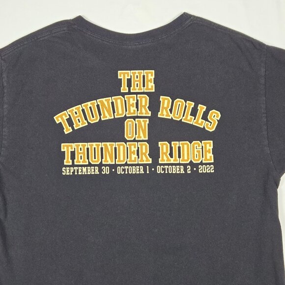 Garth Brooks 2022 Thunder Rolls Thunder Ridge Concert Double Sided Graphic Tee M - Picture 11 of 11